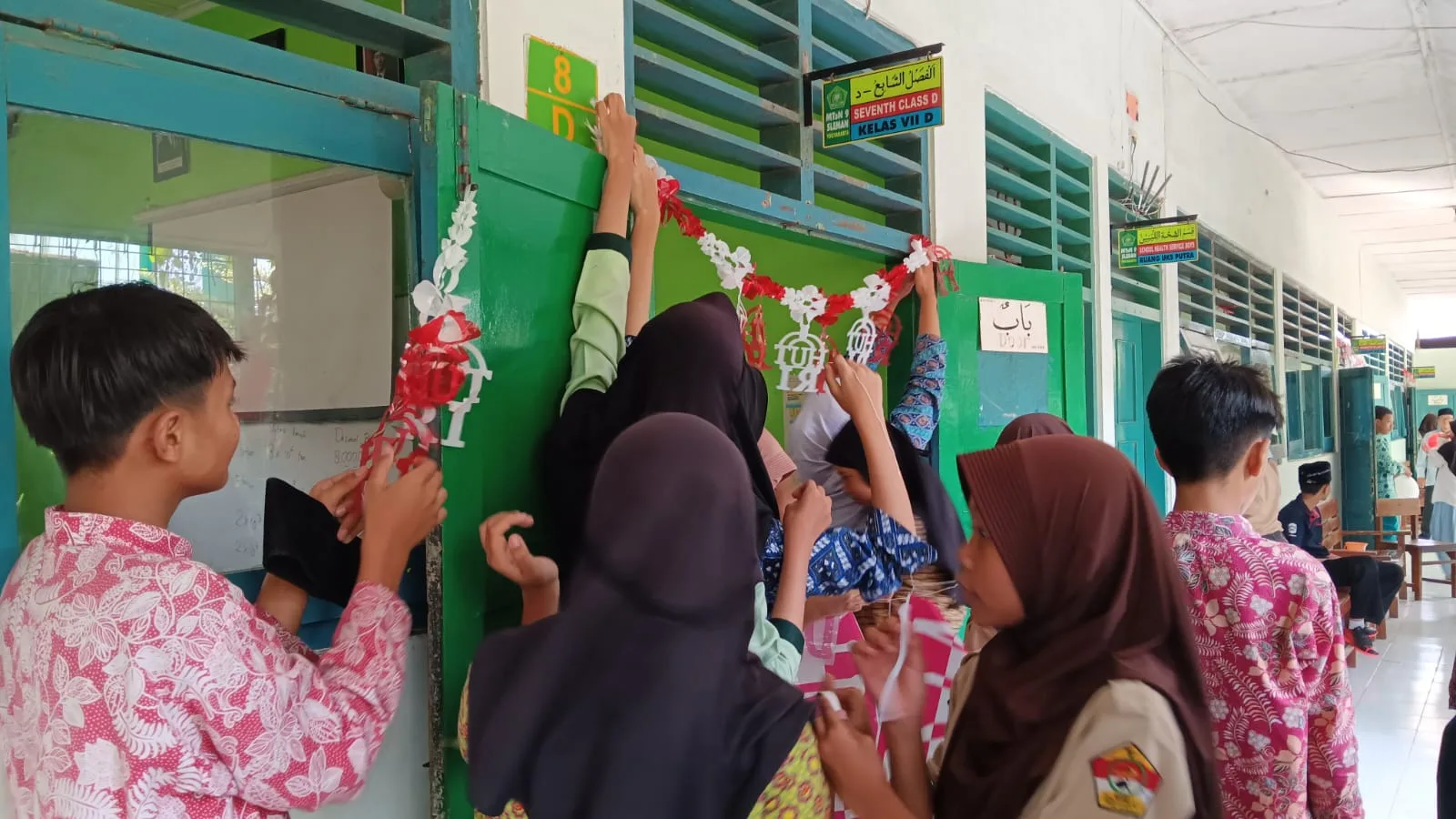 Kegiatan Kokurikuler MTsN 9 Sleman Semarakkan Peringatan HUT ke-81 Kemerdekaan Republik Indonesia