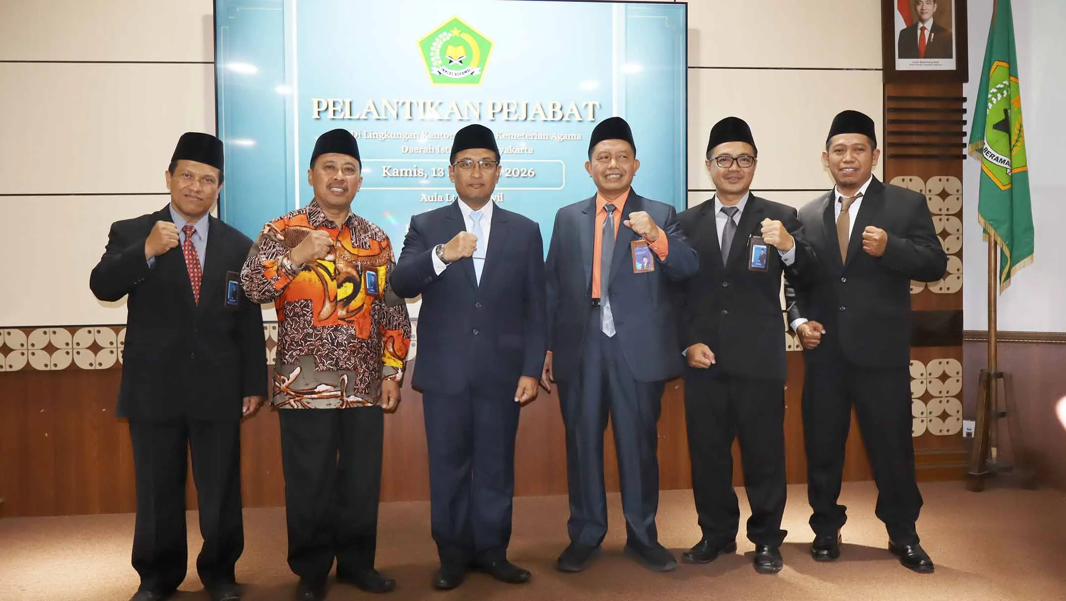 Amanah Naik Jabatan, Kemenag Sleman Perkuat Kinerja dan Layanan