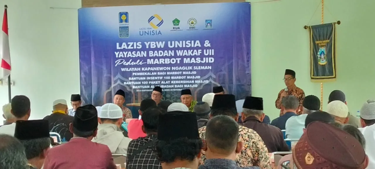 KUA Ngaglik Inisiasi Sinergi Kuatkan Pilar Masjid, 100 Marbot Terima Pembekalan dan Insentif