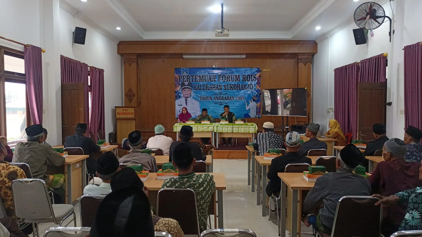 Masropin–Tarwadi Perkuat Sinergi KUA & Kalurahan Sukoharjo dalam Pelatihan Rukti Jenazah