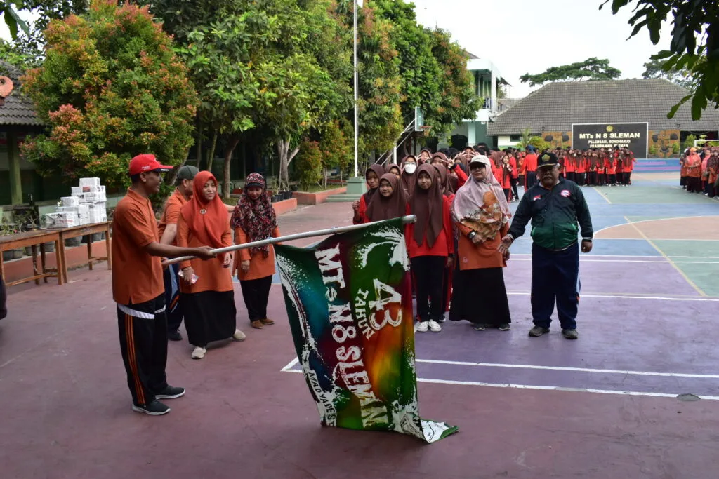 Gelanggang Semangat Pemenang di MTsN 8 Sleman