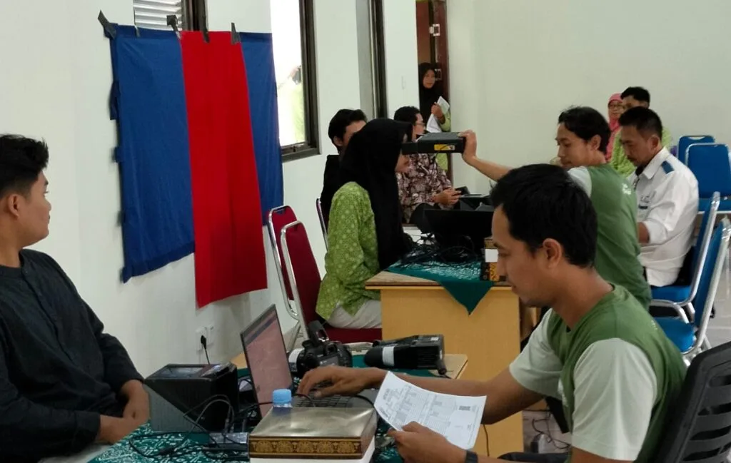 Lancar, Perekaman KTP Elektronik di MAN 1 Sleman