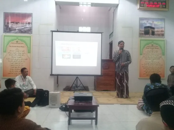 Pesan Kepala MTsN 8 Sleman dalam Sosialisasi Yakult