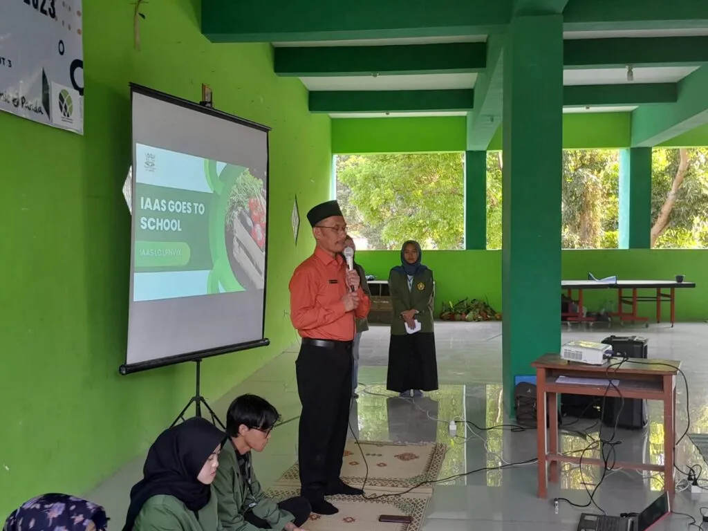 Edukasi Tentang Lingkungan Sekitar, Siswa MAN 2 Sleman Ikuti IASS Goes To School