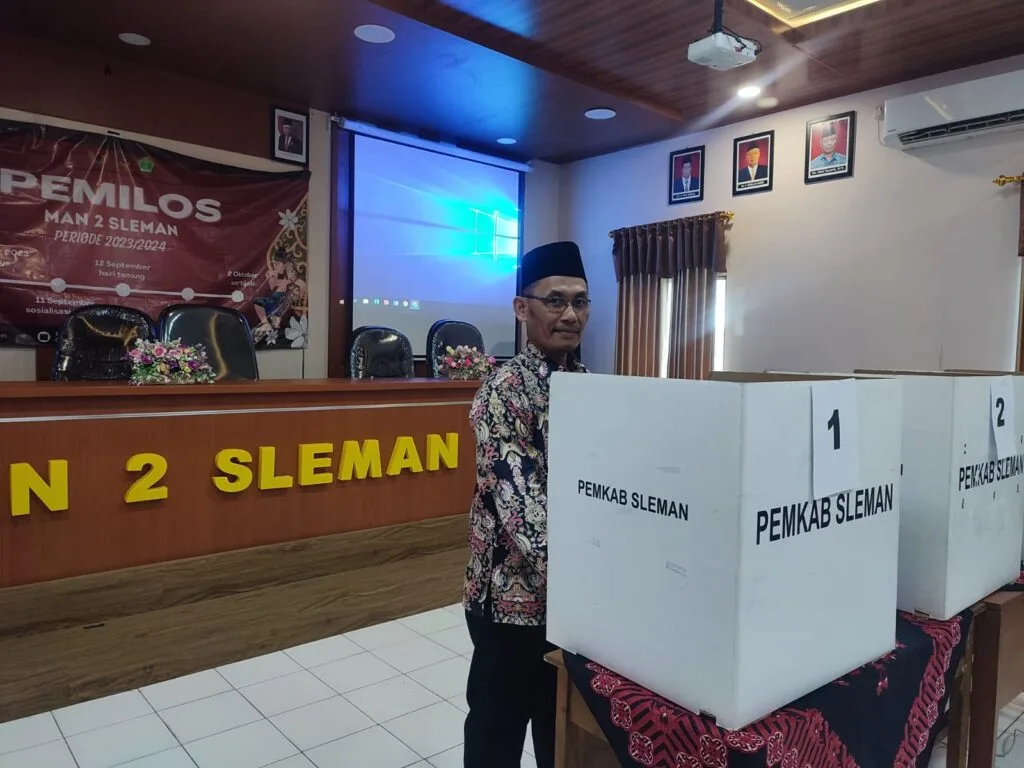 Pemilu Osis Naba Kharisma Ajang Pesta Demokrasi MAN 2 Sleman