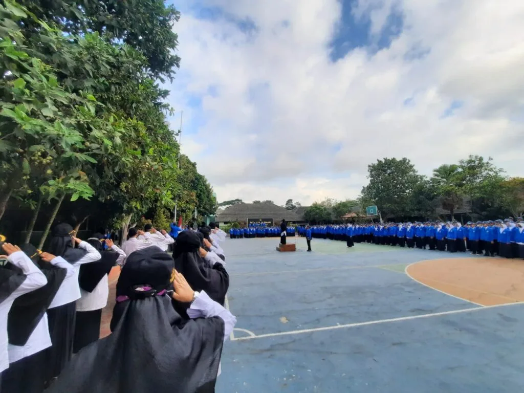 Amanat Pembina Osis Upacara MTsN 8 Sleman