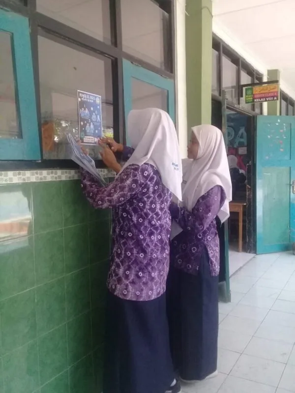 Belajar Demokrasi Melalui Pemilos 2023 di MTs N 8 Sleman