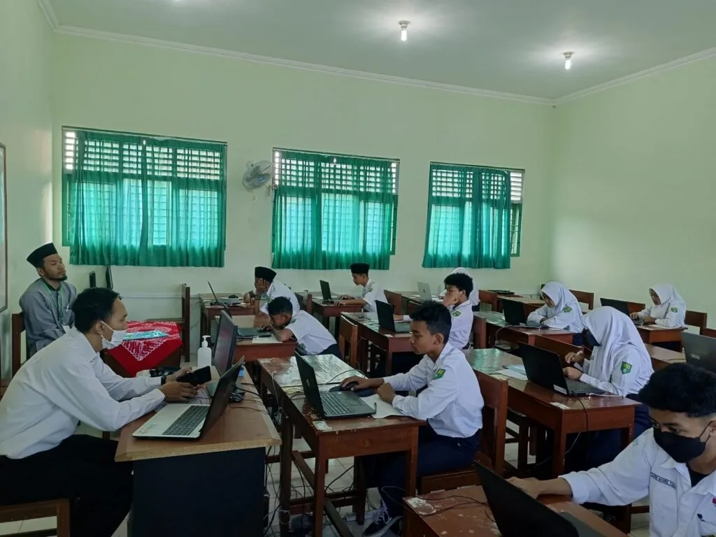 Pelaksanaan ANBK: Dorong Perbaikan Mutu Pembelajaran di MTsN 4 Sleman