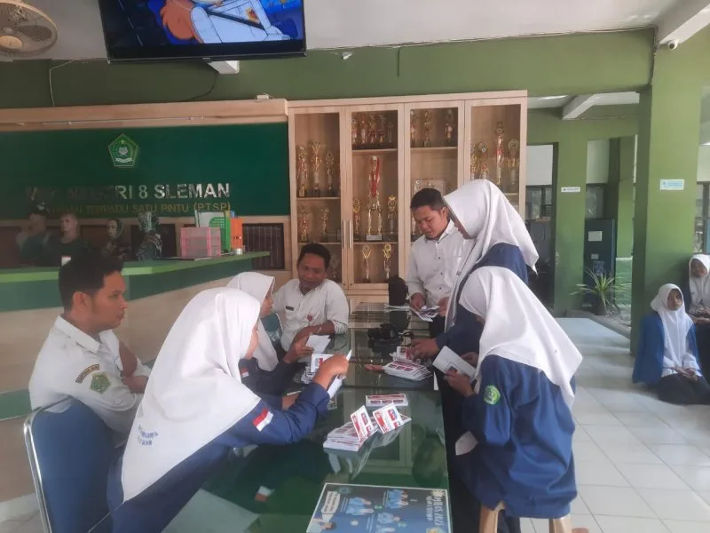 Hasil Penghitungan Suara Pemilos MTS N 8 Sleman Periode 2023/ 2024