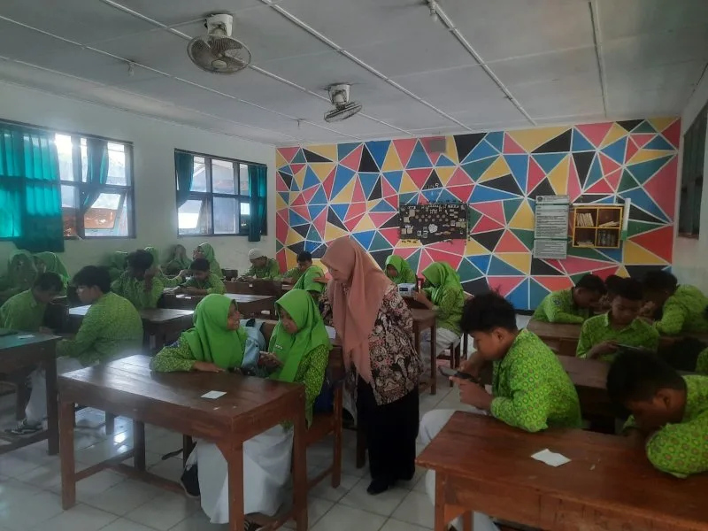 MTs N 8 Sleman Sukses Gelar Gladi Bersih AKMI 2023