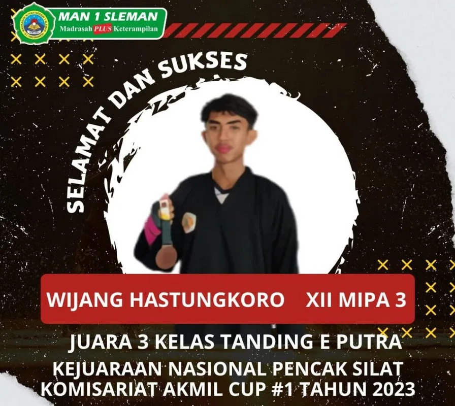 Pesilat MAN 1 Sleman Raih Juara 3 AKMIL Cup
