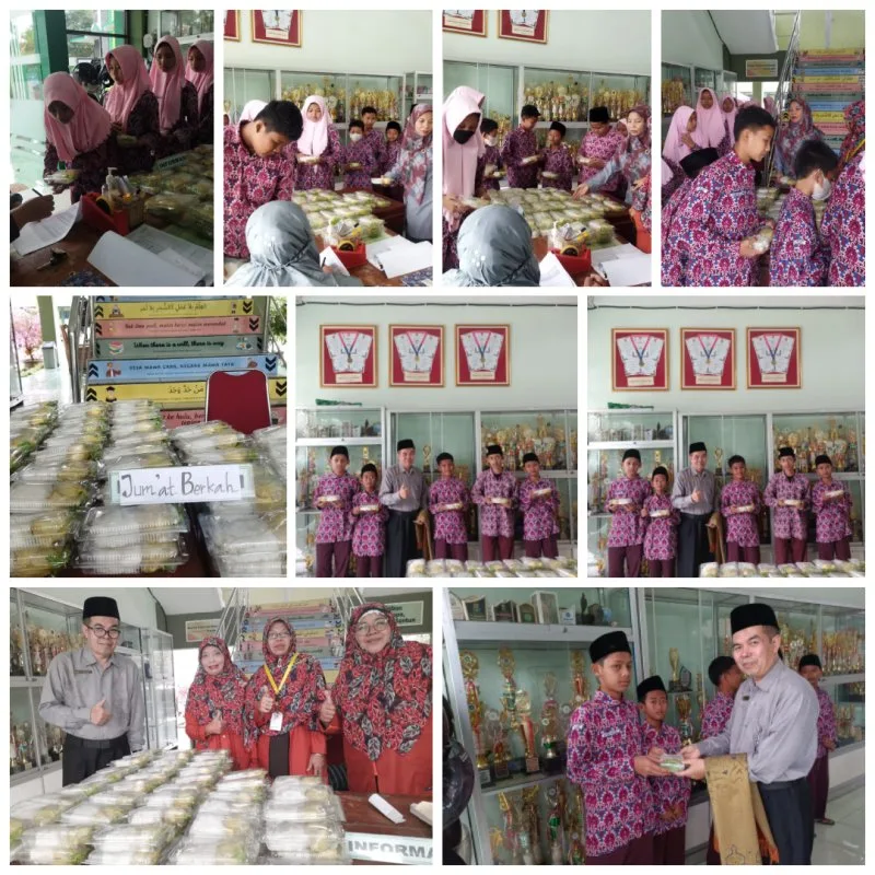Program Jumat Berkah di MTsN 5 Sleman