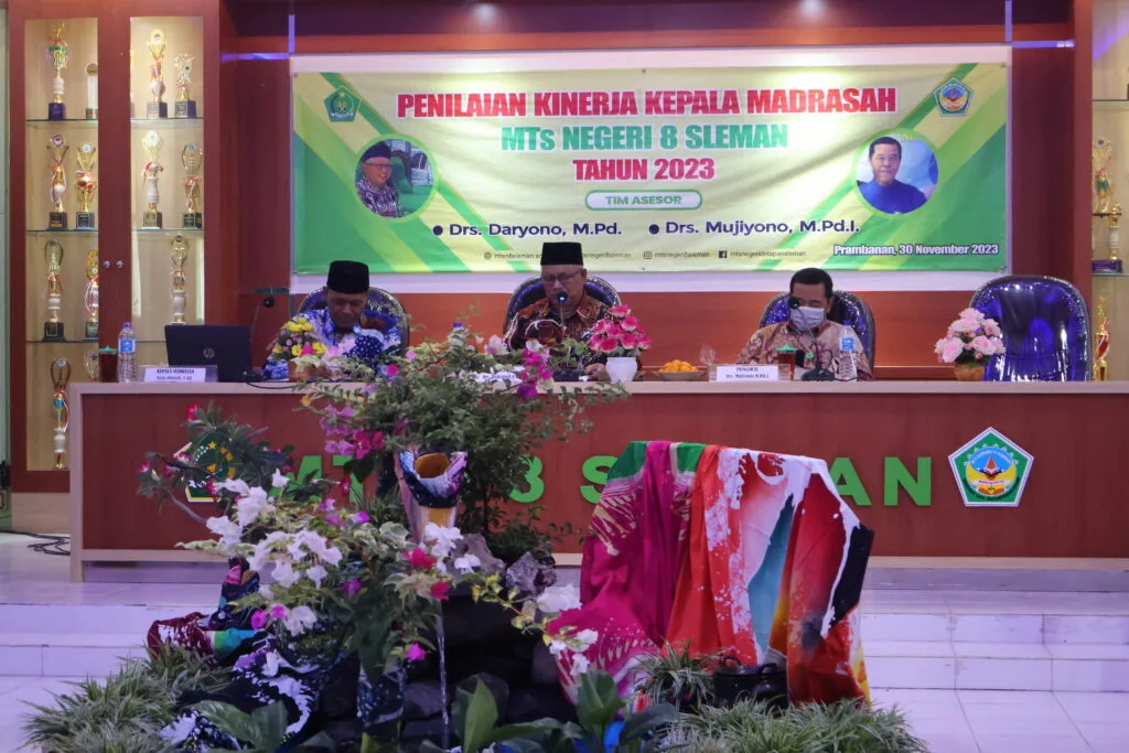 MTsN 8 Sleman Gelar Visitasi PKKM Tahunan