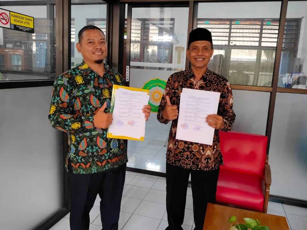 MTsN 8 Sleman Jalin Kesepakatan Kerjasama dengan SMK Muhammadiyah Prambanan