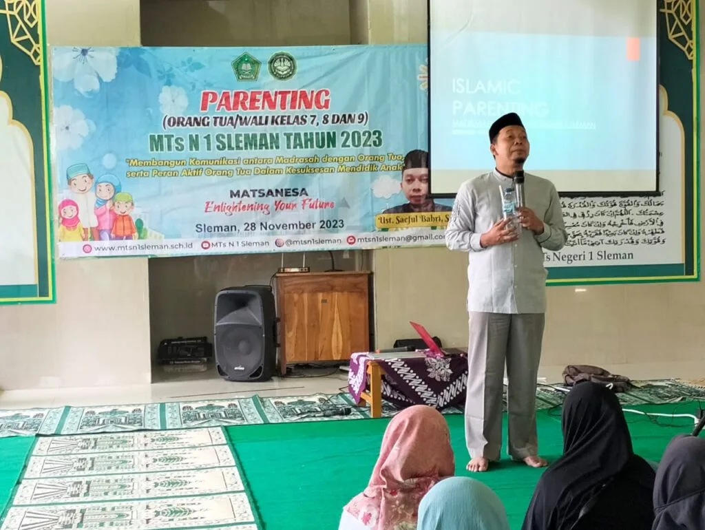 Saeful Bahri Ingatkan Kewajiban Orang Tua dalam Parenting MTsN 1 Sleman