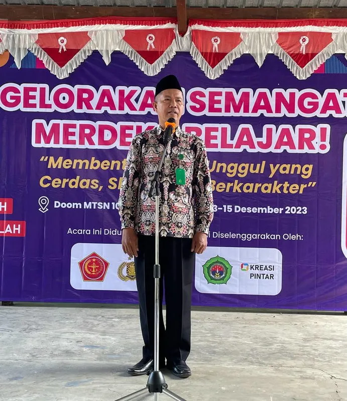 Suasana Meriah Warnai Pembukaan Pelatihan Merdeka Belajar Siswa MTsN 10 Sleman