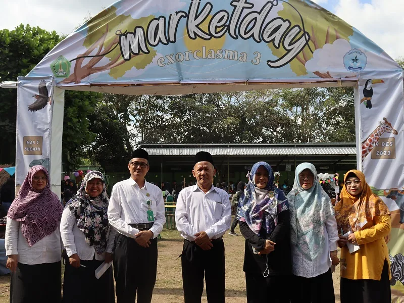Unjuk Minat Wirausaha Siswa, MAN 5 Sleman Gelar Market Day