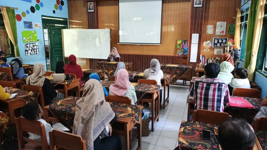 SOSIALISASI SISWA BARU JALUR REGULER MIN 1 SLEMAN