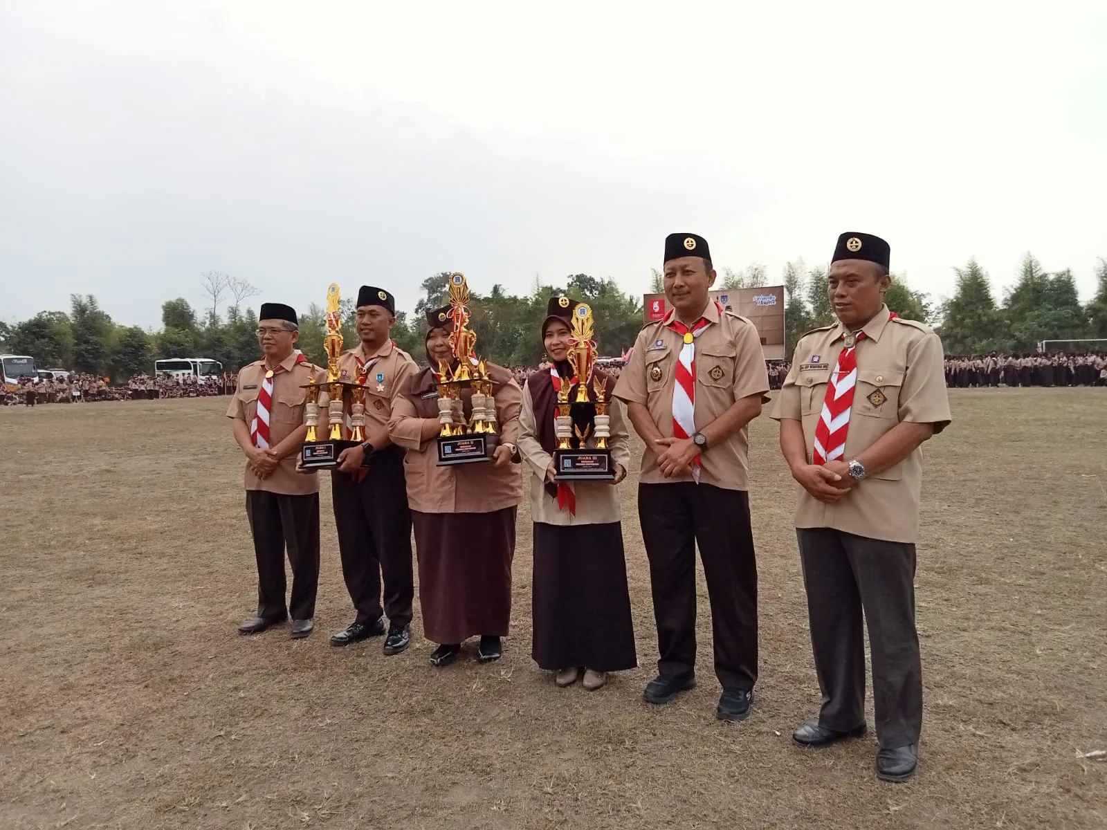Prestasi Gemilang Kak Ryan MTsN 8 Sleman Juara I Pembina Pramuka Berprestasi Kabupaten Sleman