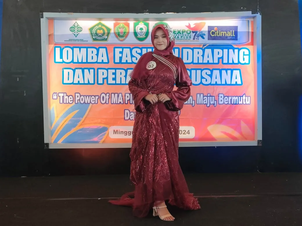 Anggun dan Islami! Tata Busana MAN 5 Sleman Tampil di Expo dan Lomba Madrasah Plus Keterampilan Se-Indonesia