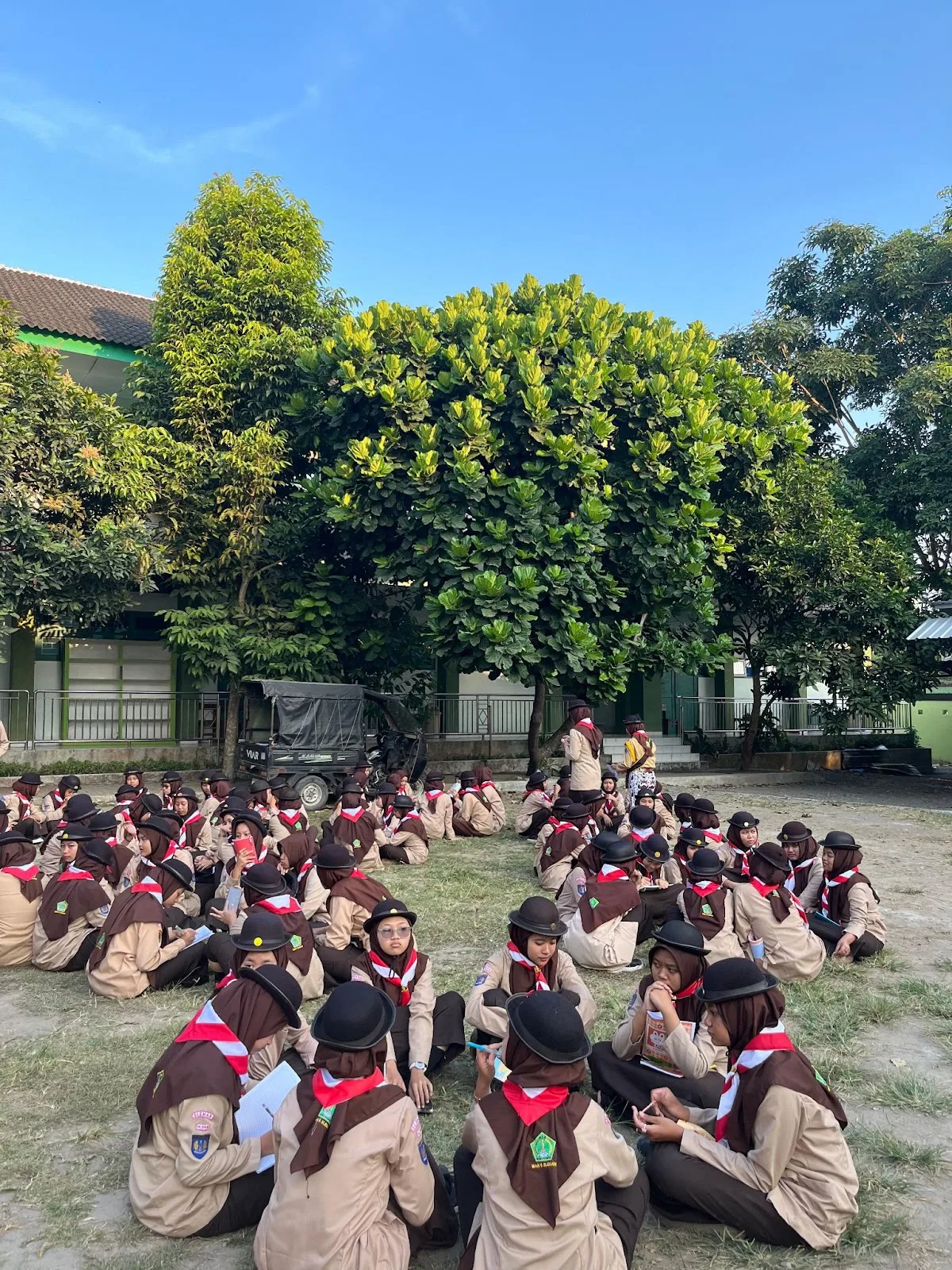 Penerimaan Tamu Ambalan MAN 5 Sleman: Memupuk Solidaritas dan Kebersamaan