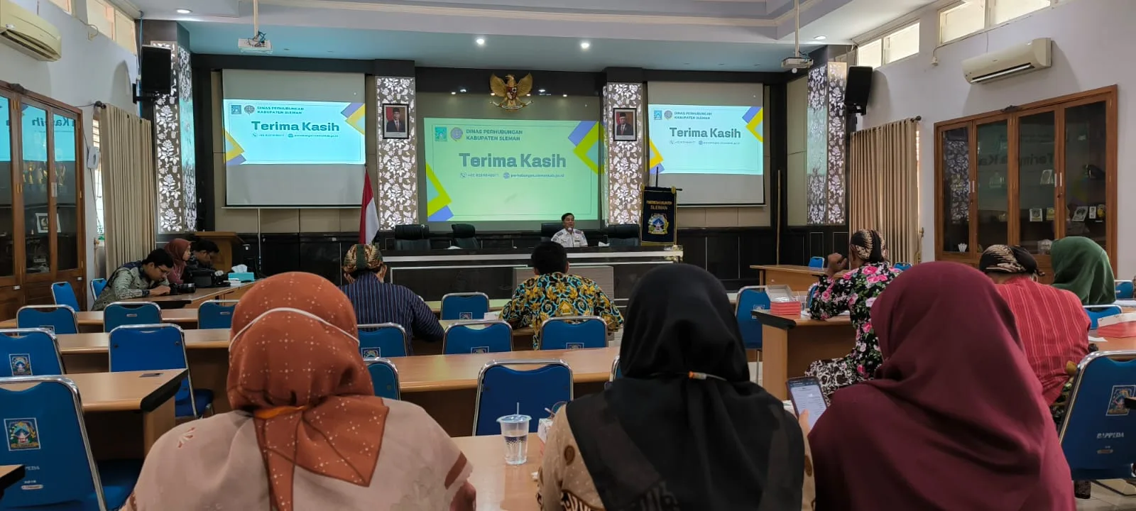 Kepala MTsN 8 Sleman Dukung Upaya Dishub Ciptakan Lalu Lintas Aman dalam Rakor