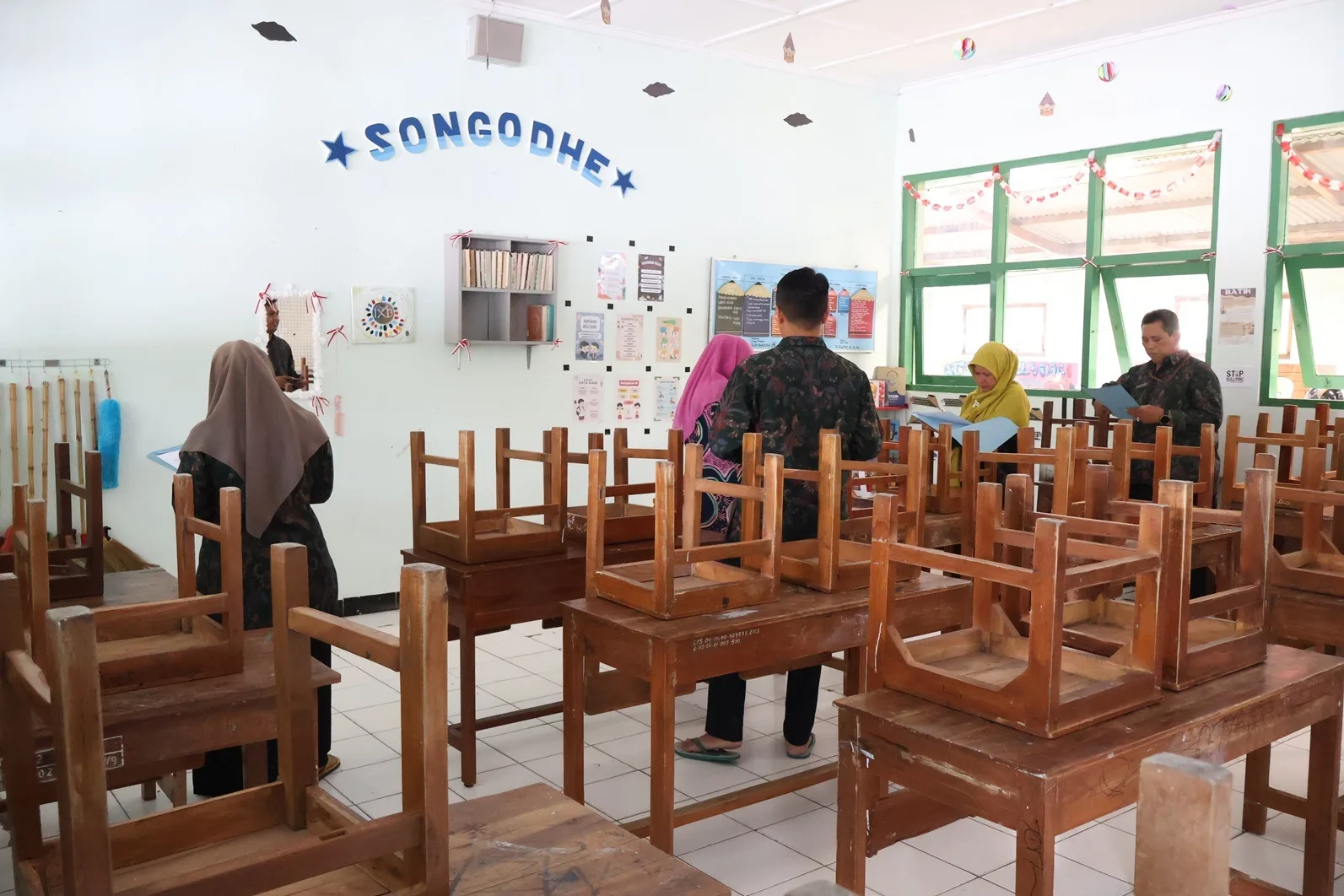 Penilaian Pojok Baca Siswa Kelas VII, VIII, dan IX MTsN 8 Sleman