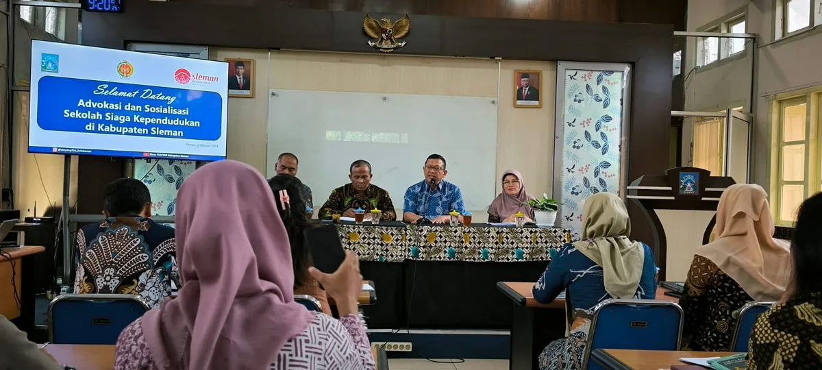 Kepala MTsN 8 Sleman Hadiri Advokasi dan Sosialisasi Sekolah Siaga Kependudukan