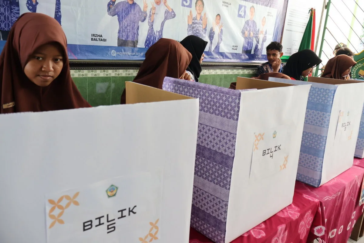 Pemilihan Ketua dan Wakil Ketua OSIS MTsN 8 Sleman: Melatih Kepemimpinan Lewat Demokrasi