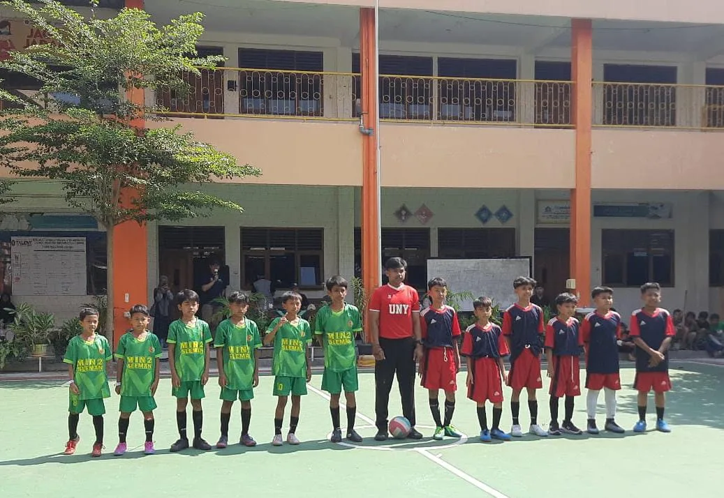 Pertandingan Sengit, MIN 2 Sleman Berhasil Taklukkan Lawan