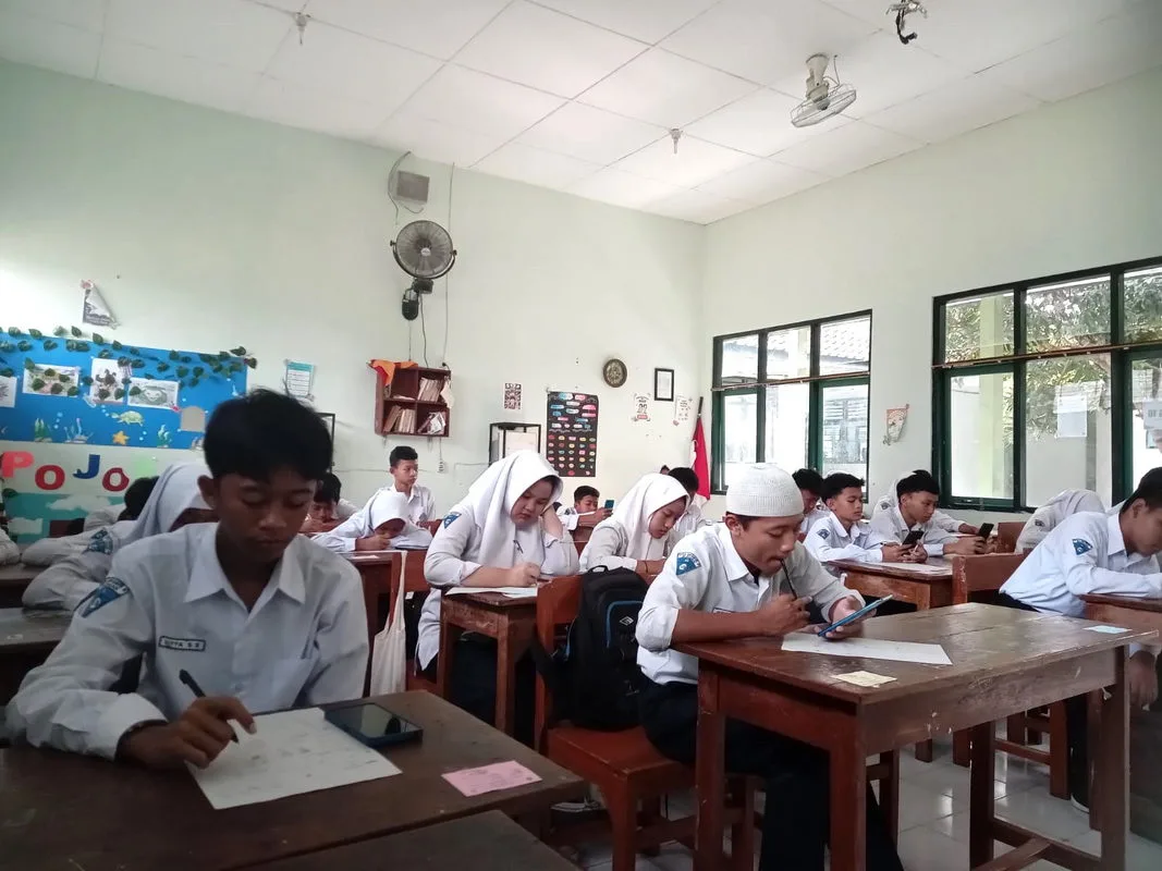 MTsN 8 Sleman Sukses Gelar Asesmen Tengah Semester Berbasis Digital