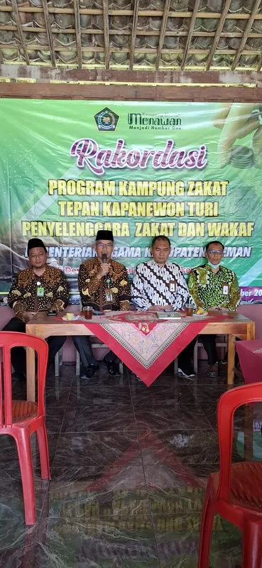 Kemenag Sleman Gelar Rakordasi Program Kampung Zakat Dusun Tepan Kapanewon Turi