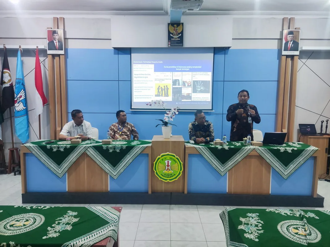 Tingkatkan Kapasitas , Guru BK MTs N 3 Sleman Ikuti Pelatihan Google Sites di Forum MGBK SMP Kabupaten Sleman