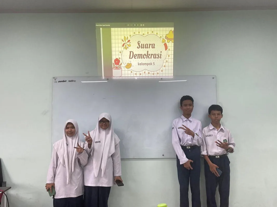 Usung Tema Suara Demokrasi, MTsN 10 Sleman Gelar P5RA Merdeka Belajar