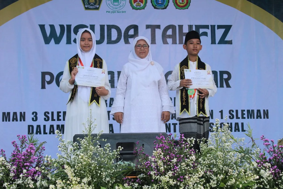 MIN 1 Sleman Ikut Sukseskan Wisuda Tahfidz Terintegrasi 2024