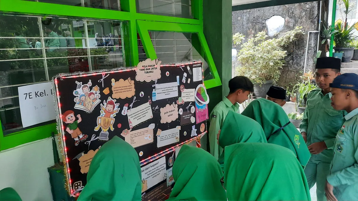 Keseruan Mini Expo: Puncak Acara P5RA Kelas VII MTsN 2 Sleman