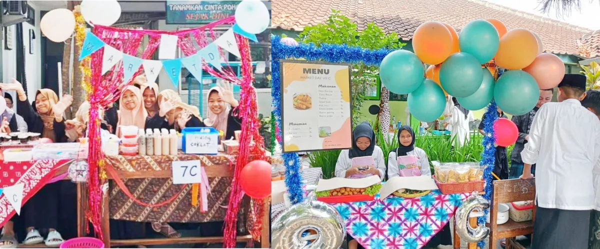 Lomba Market Day di MTsN 1 Sleman Meriahkan Hari Santri 2024