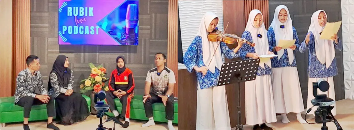 Mengangkat Bela Diri ke Panggung: MTsN 1 Sleman dalam Podcast RUBIK