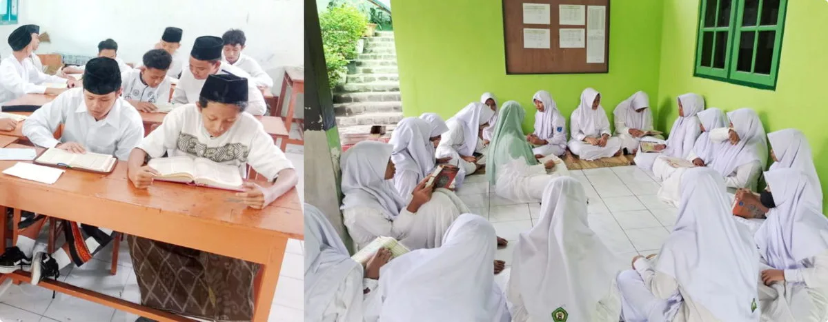 MTs Negeri 9 Sleman Gelar Muqodaman 30 Juz Al-Qur’an dalam Rangka Peringatan Hari Santri 2024