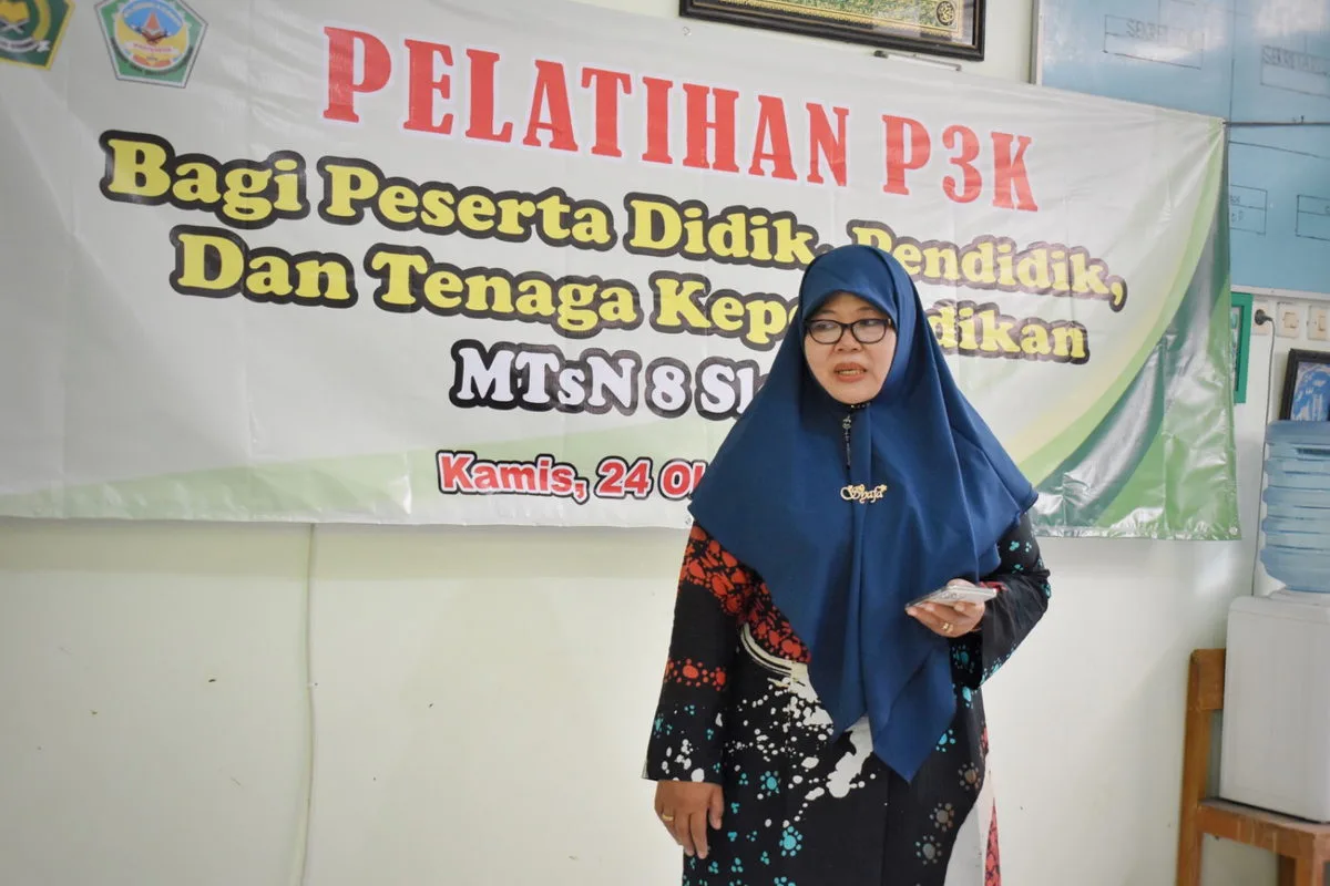 MTsN 8 Sleman Gelar Pelatihan P3K Bagi Pendidik dan Tenaga Kependidikan