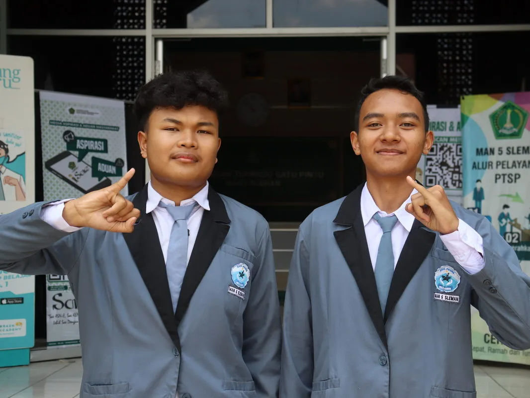 Pasangan Nomor 1, Miko dan Reigan, Menangkan PEMILOS OSIS PRIMA MAN 5 Sleman Masa Bakti 2024-2025