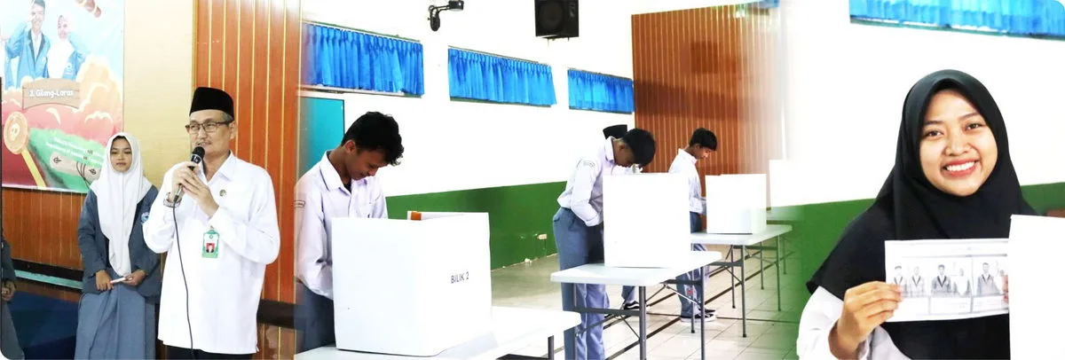 PEMILOS OSIS PRIMA MAN 5 Sleman Masa Bakti 2024-2025: Pesta Demokrasi Siswa