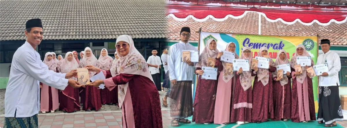 Peringatan Bulan Bahasa MTs Negeri 1 Sleman Launching Buku Antologi Cerpen
