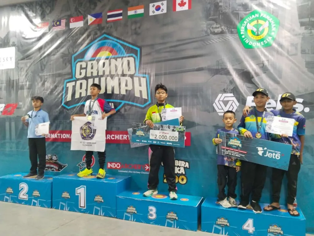 Siswa MTs Negeri 9 Sleman, Raditya Wisnuaji Zuhair Farras Al Zafran, Raih Juara 3 dalam Kejuaraan Panahan Internasional