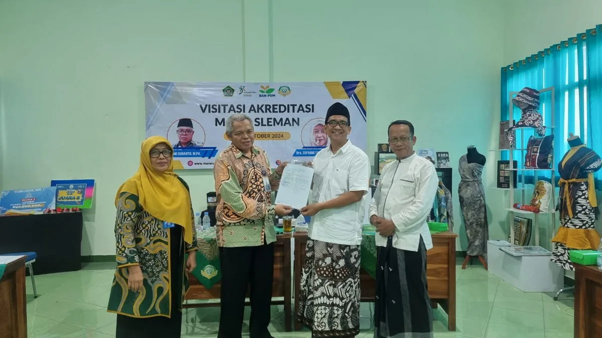 Visitasi Akreditasi di MAN 4 Sleman Berjalan Lancar