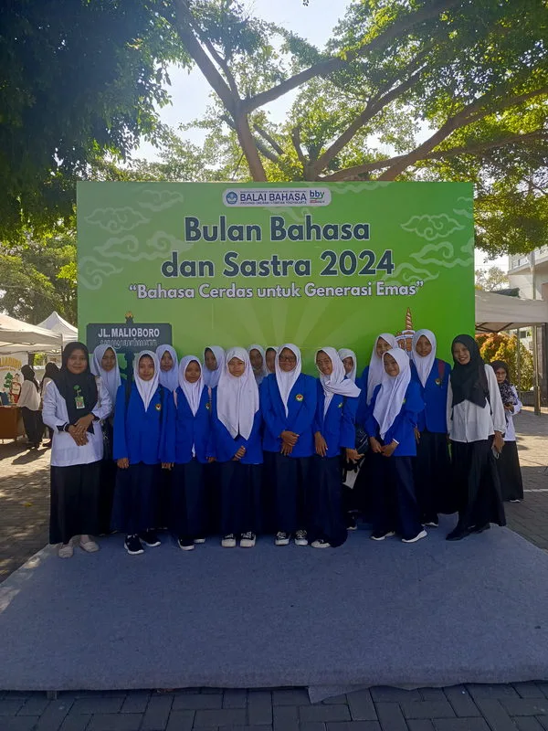 MTsN 2 Sleman Kirim Perwakilan ke Acara Puncak Bulan Bahasa di Balai Bahasa Yogyakarta