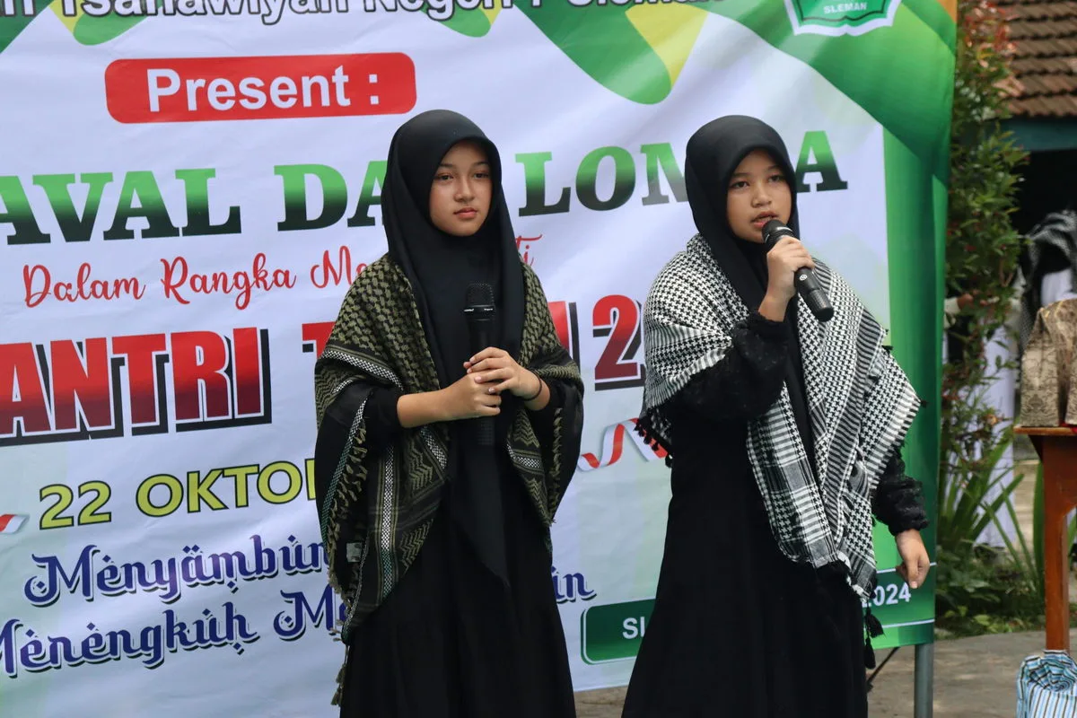 MTsN 7 Sleman Meriahkan Hari Santri 2024 dengan Aneka Lomba