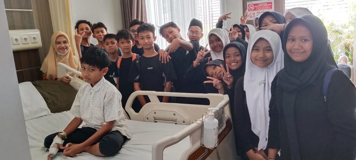 MTsN 8 Sleman Tanamkan Rasa Empati dengan Kunjungan Siswa Kelas VII A ke RSIY PDHI Yogyakarta