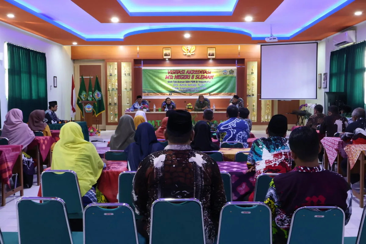 MTs Negeri 8 Sleman Lakukan Refleksi dan Evaluasi Dalam Penutupan Akreditasi