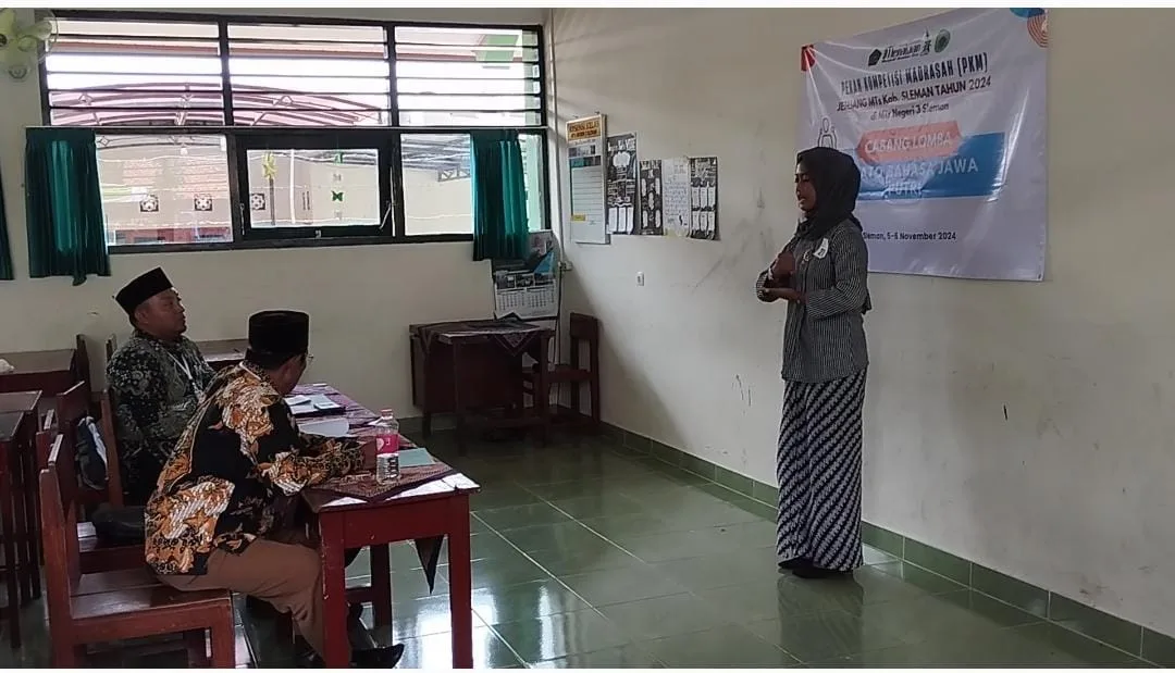 Berpidato dalam Bahasa Jawa Krama, Morissa Rendy MTsN 8 Sleman Sampaikan Keteladanan Nabi di Pekan Kompetisi Madrasah